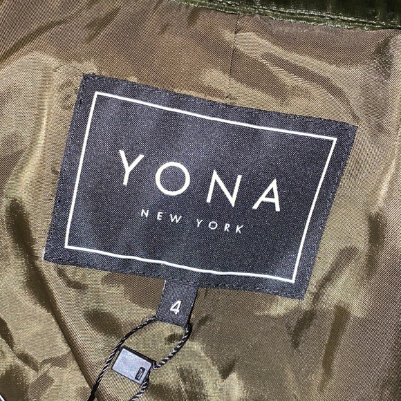 Yona new york trench coat velvet - Picture 13 of 15